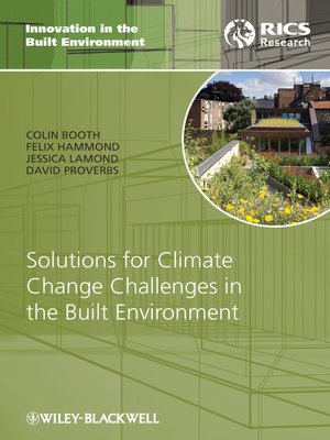 cover image of Solutions for Climate Change Challenges in the Built Environment